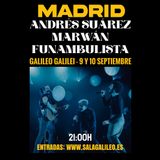 Andrés Suarez, Marwán, Funambulista Martes 9 Septiembre 2025