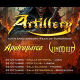 Artillery - Apotropaico - Vinodium Martes 28 Octubre 2025 Artillery - Apotropaico - Vinodium Martes 28 Octubre 2025