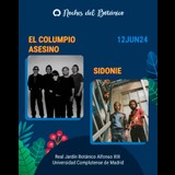 Concierto EL COLUMPIO ASESINO / SIDONIE en Madrid Miercoles 12 Junio 2024
