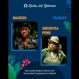 Concierto MASEGO / GREENTEA PENG en Madrid Miercoles 3 Julio 2024