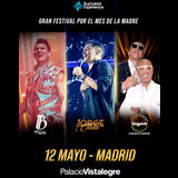 Festival Jorge Celedón, Guayacán Orquesta y Pipe Bueno en Madrid Domingo 12 Mayo 2024