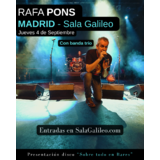 RAFA PONS con Banda trío Jueves 4 Septiembre 2025