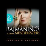 Rajmáninov Piano 2 & Escocesa Mendelssohn en Madrid Jueves 9 Octubre 2025
