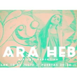 Sara Hebe Jueves 2 Octubre 2025