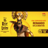 El Rey León Del Sabado 18 Mayo al Domingo 29 Septiembre 2024