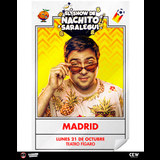 El show de Nachito Saralegui en Madrid Lunes 21 Octubre 2024