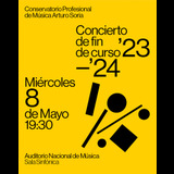 Concierto de Fin de Curso 23-24 en Madrid Wednesday 8 May 2024