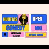 Huertas Comedy Open mic From Monday 11 August to Sunday 31 August 2025