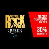 We Will Rock You, el musical, en Madrid From Friday 11 October to Sunday 27 October 2024